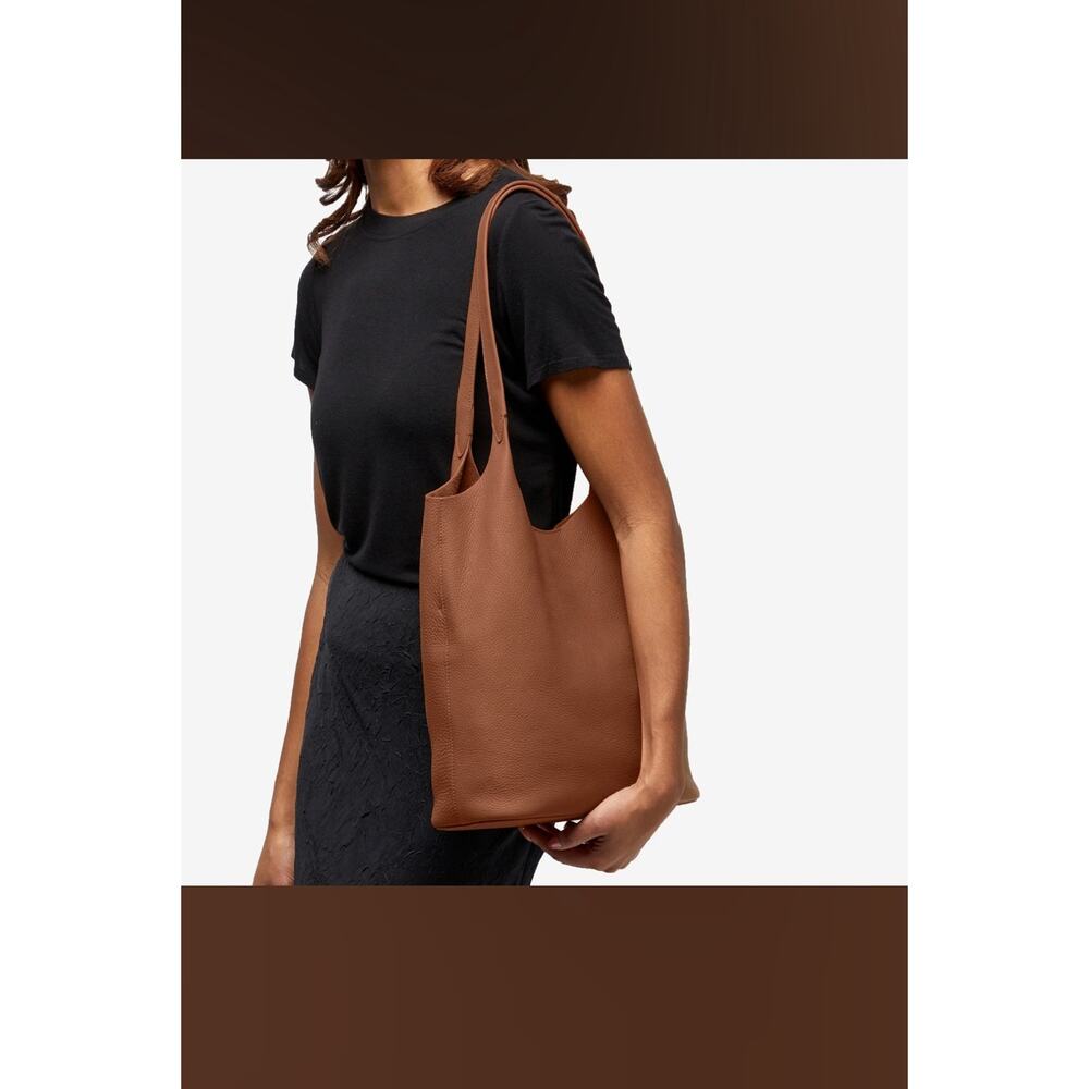 Leatherology Mia Large Shopper Tote with Windsor Checkbook Wallet